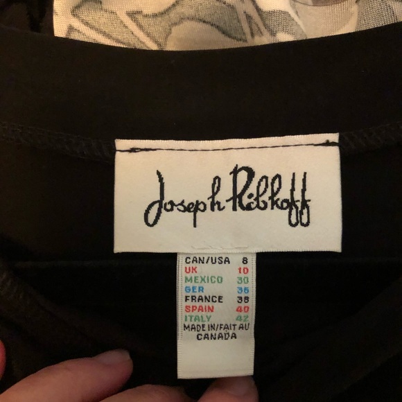 Joseph Ribkoff black tunic/dress - Picture 4 of 6